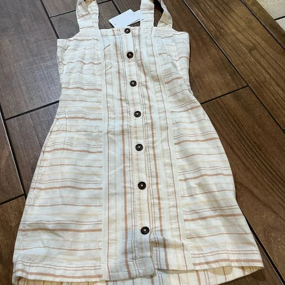 NWT Roxy Cotton Mini Dress - Picture 3 of 4